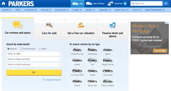 Desktop Screenshot of parkers.co.uk